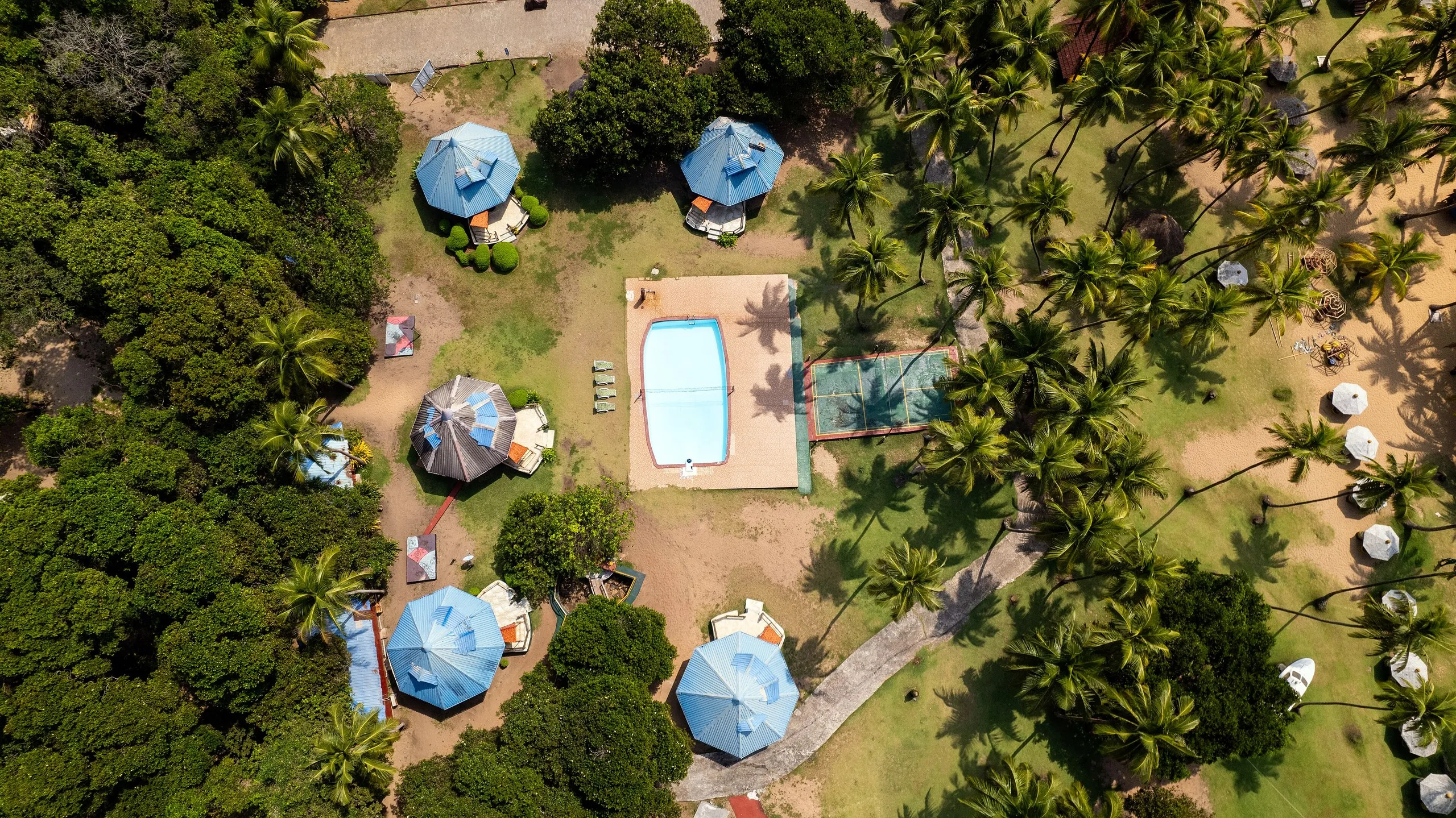 La Campagne Tropicana from the air, Ibeju-Lekki