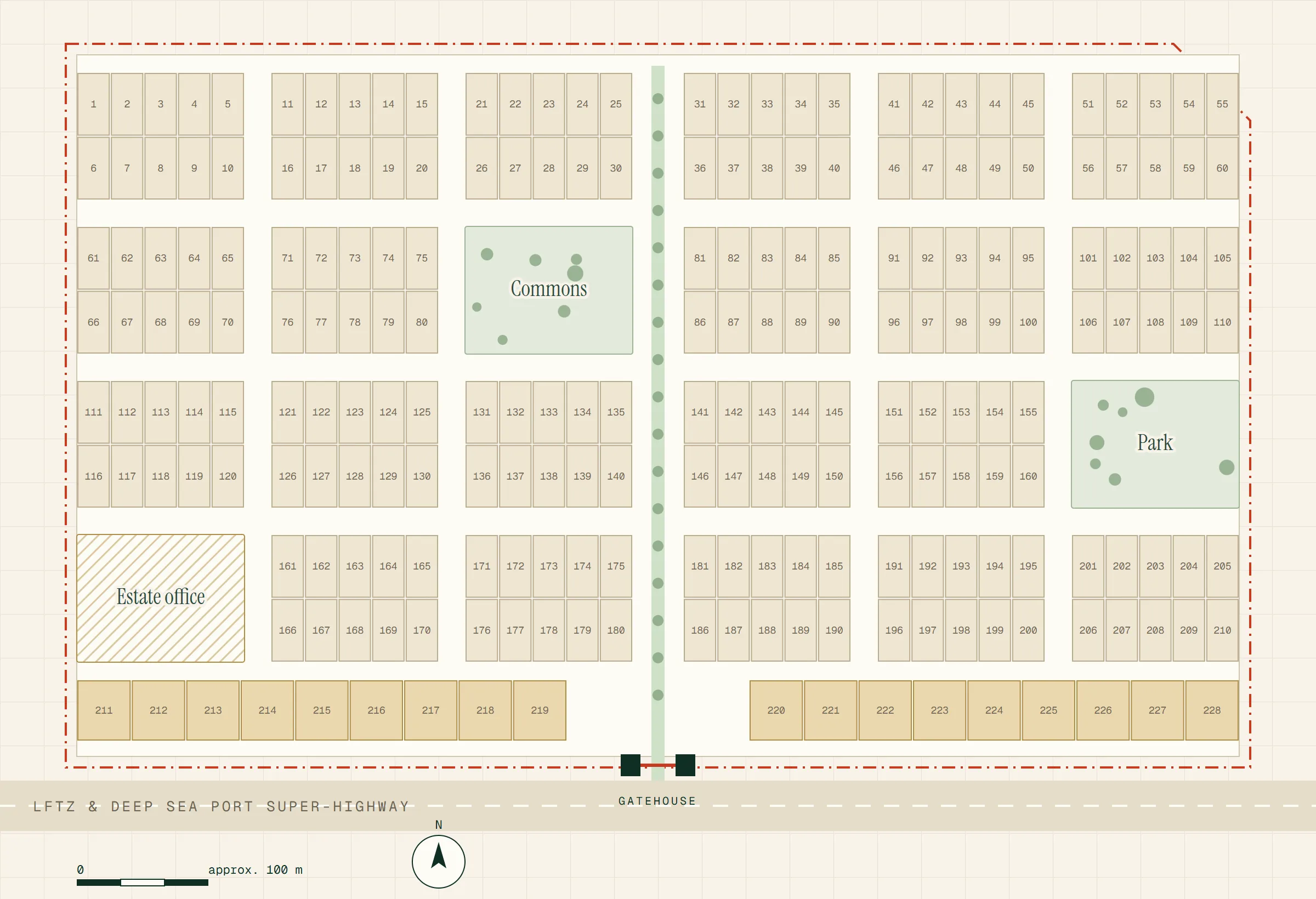 Indicative layout · Linus Court-1