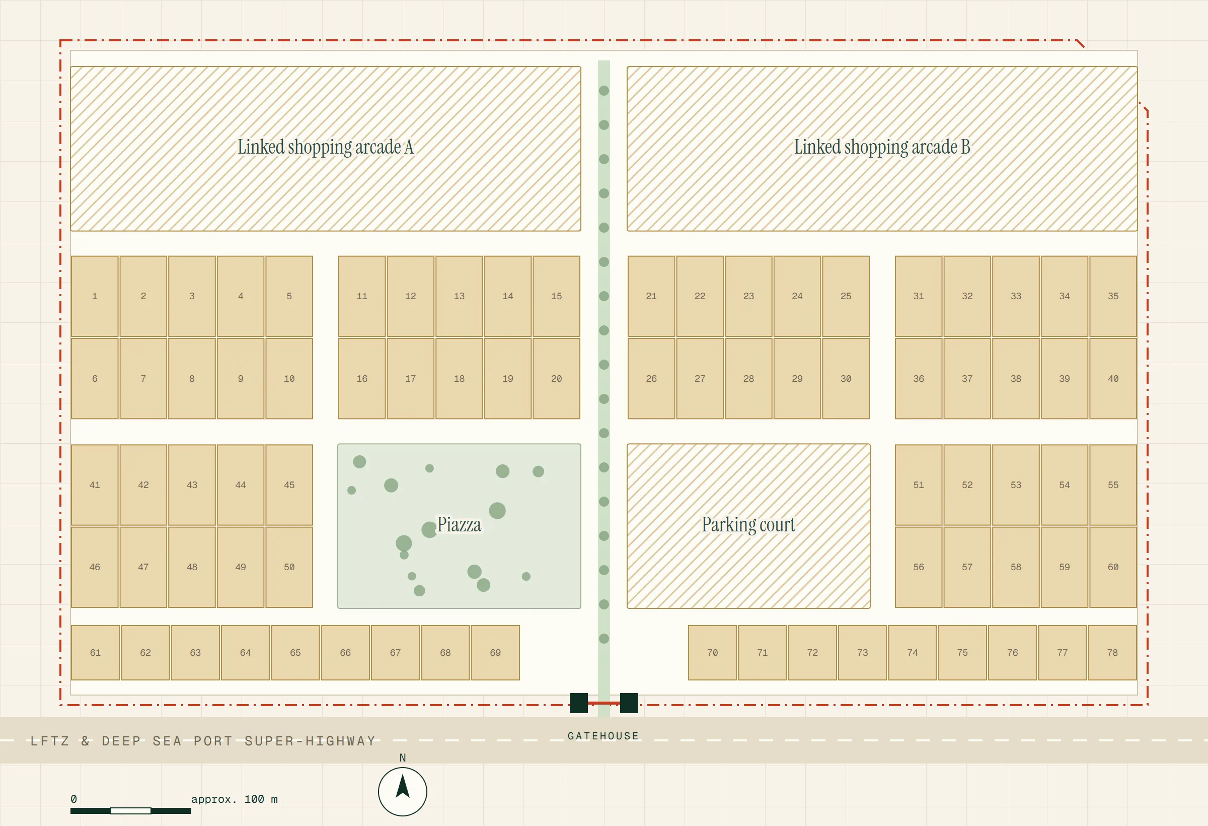Indicative layout · Mercantile Villa
