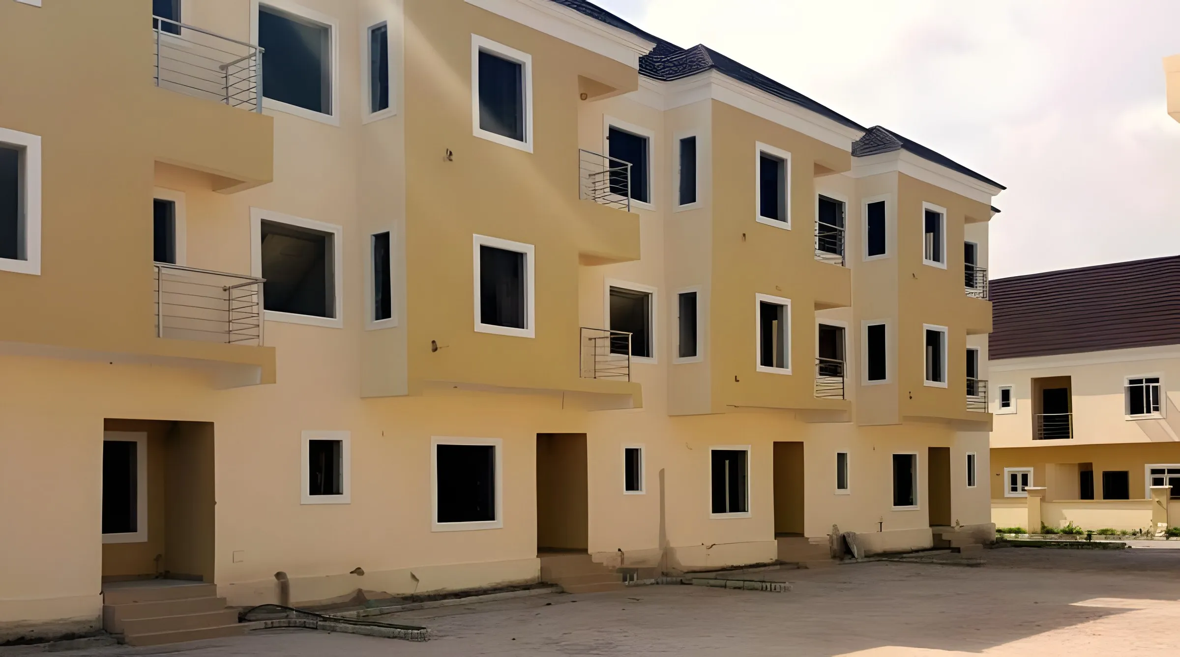 LivingspringCourts-1 · Three-storey terrace block