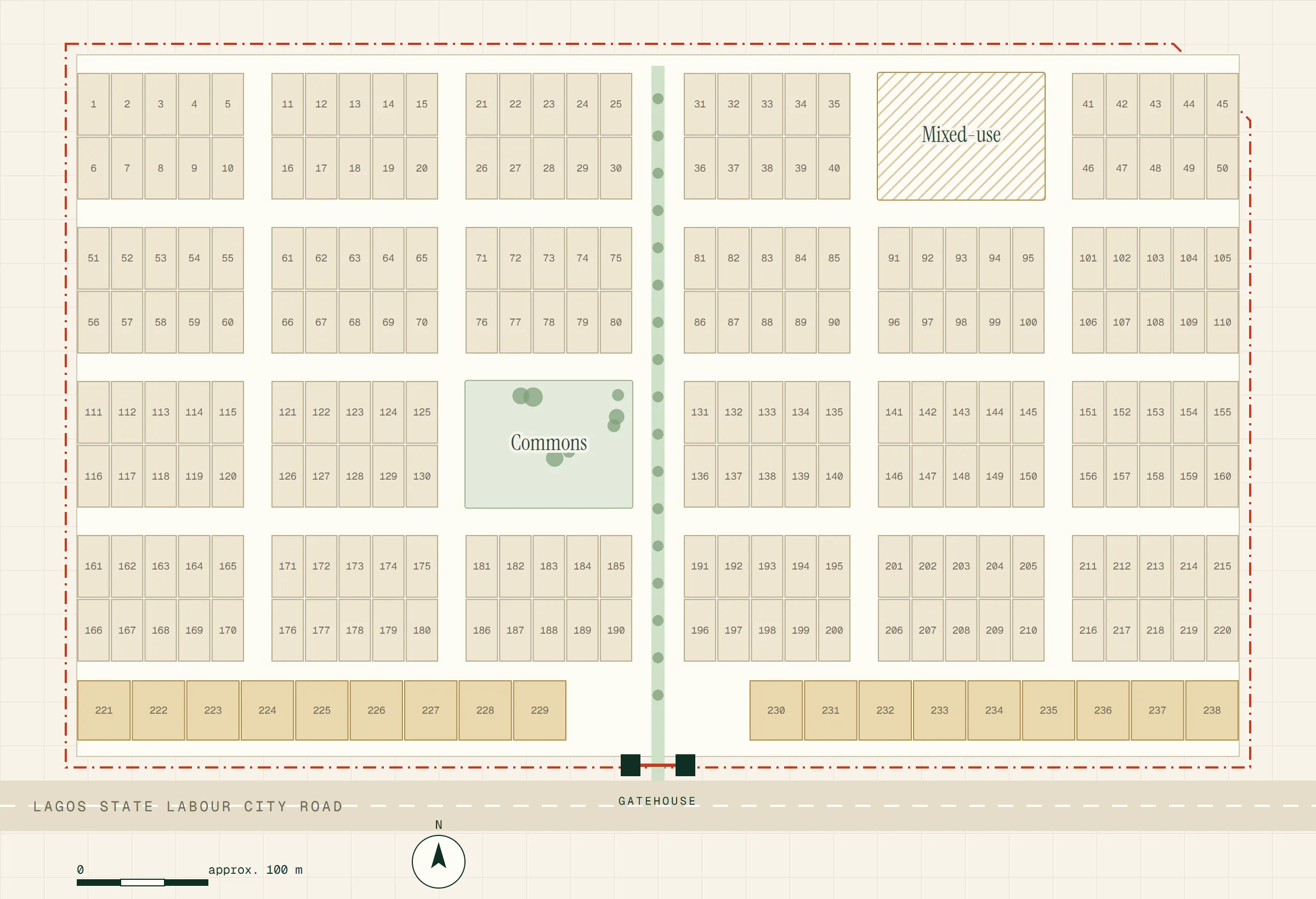 Indicative layout · Residence Solitaire-2
