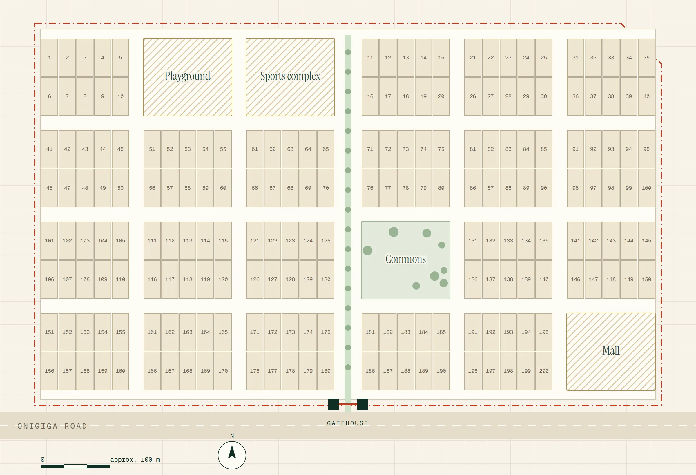 Indicative layout · Veronica’s Courts-1
